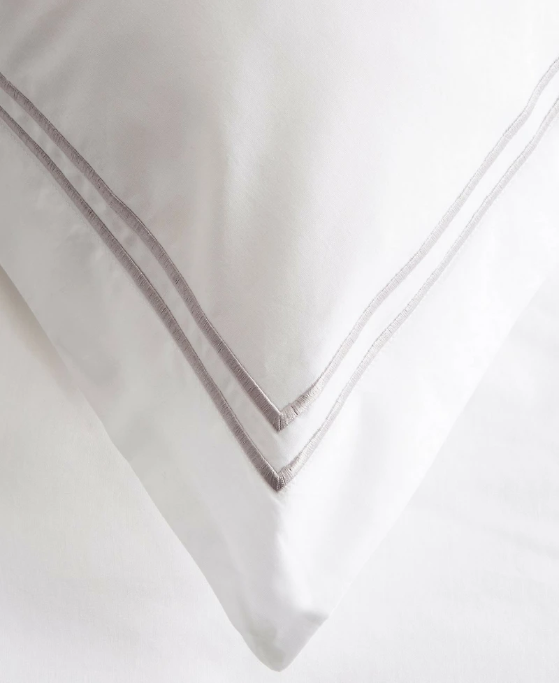 Ella Jayne 100% Cotton Percale Satin Stitched 3-Pc. Duvet Cover Set, Full/Queen