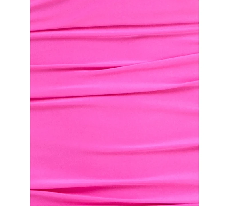 Crystal Doll Juniors' Bandeau Ruched Jersey Bodycon Dress