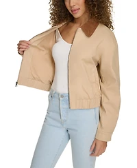 Levi's Women's Corduroy Collar Cotton Jacket