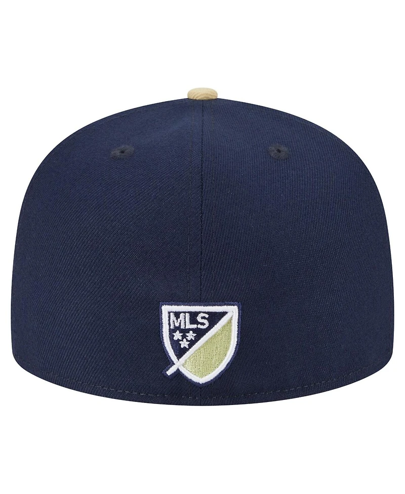 New Era Men's Navy Philadelphia Union 2025 Kickoff 59FIFTY Fitted Hat