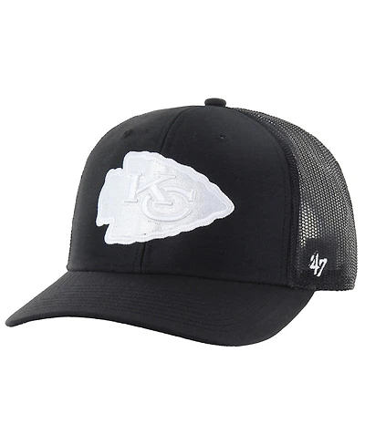 47 Brand Men's Kansas City Chiefs Trucker Adjustable Hat
