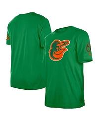 New Era Men's Kelly Green Baltimore Orioles St. Patrick's Day Shamrock Fill T-Shirt
