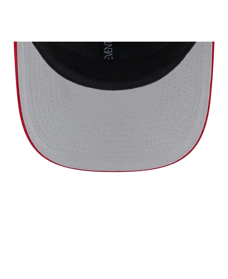 New Era Men's Royal/Red Philadelphia Phillies 2025 Batting Practice 9SEVENTY Stretch-Snap Trucker Hat