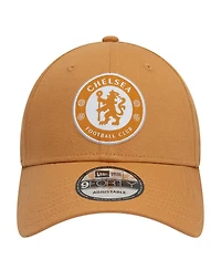 New Era Men's Tan Chelsea Seasonal 9FORTY Adjustable Hat