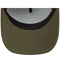 New Era Men's Olive Tottenham Hotspur Trucker Adjustable Hat