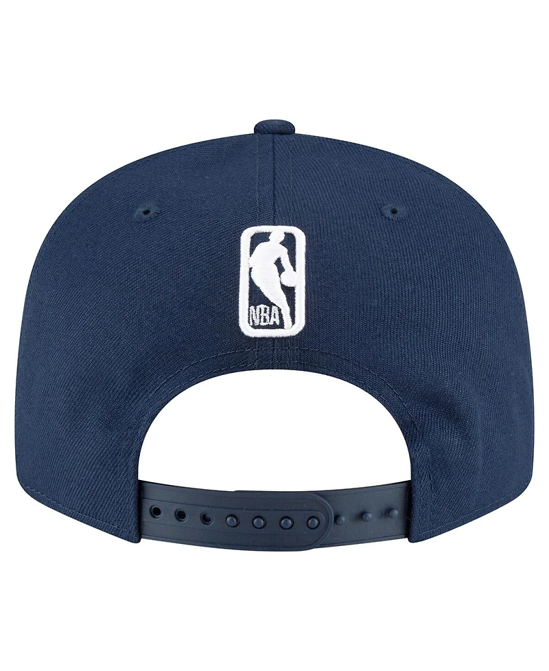New Era Men's Navy La Clippers 9FIFTY Snapback Hat