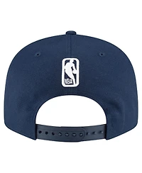 New Era Men's Navy La Clippers 9FIFTY Snapback Hat