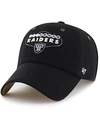 Stoney Clover Lane x '47 Brand Men's and Women's Black Las Vegas Raiders Field Goal Clean Up Adjustable Hat