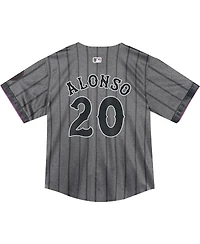 Nike Baby Boys and Girls Pete Alonso Graphite New York Mets 2024 City Connect Limited Player Jersey