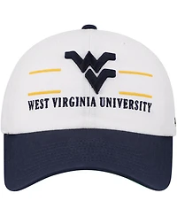 '47 Brand Men's White West Virginia Mountaineers Gridiron Clean Up Adjustable Hat