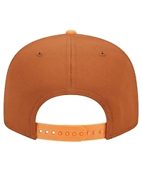 New Era Men's Brown Toronto Blue Jays Spring Color Two-Tone 9FIFTY Snapback Hat