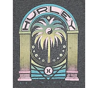 Hurley Big Girls Retrograde Graphic Crewneck T-Shirt