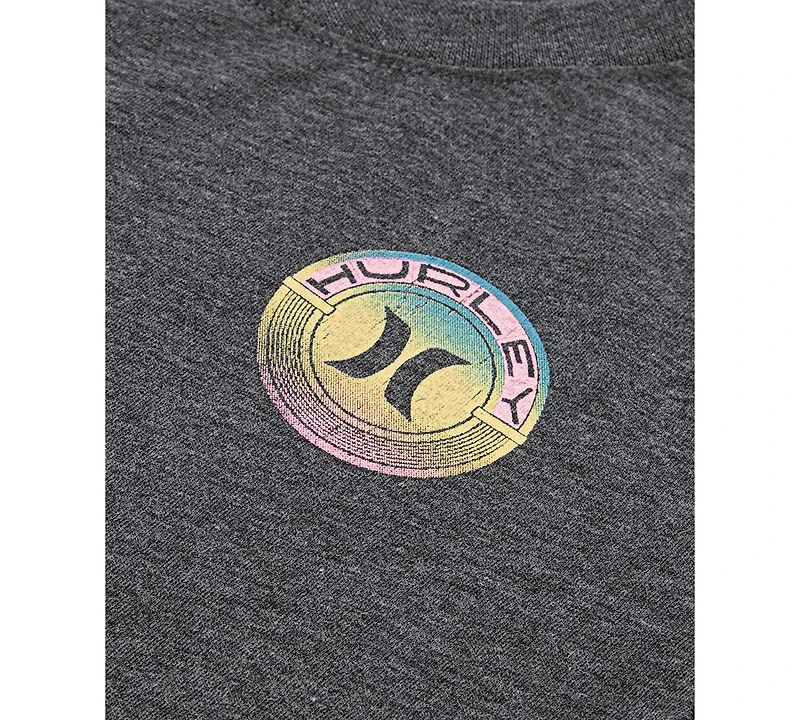 Hurley Big Girls Retrograde Graphic Crewneck T-Shirt