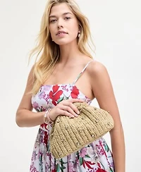 On 34th Womens Floral Shadow Strappy Maxi Dress Crochet Clutch Pathina Sandals Bracelets Drop Earrings Exclusively At Macys