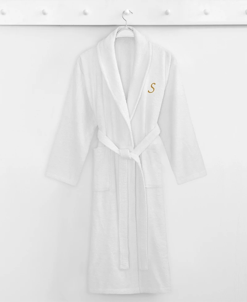 Linum Home Personalized 100% Turkish Cotton Terry Bath Robe