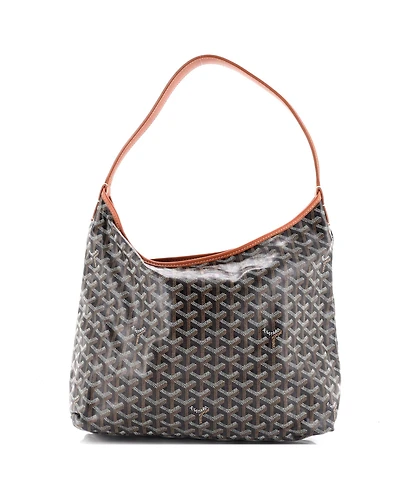 Pre-Owned Goyard Boheme Hobo Coated Canvas