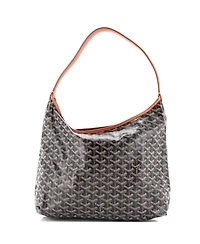 Pre-Owned Goyard Boheme Hobo Coated Canvas