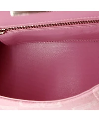 Pre-Owned Balenciaga Hourglass Top Handle Bag Bb Monogram Denim