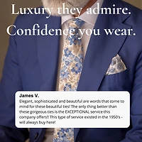 Elizabetta Big & Tall Altamura - Printed Silk Tie for Men
