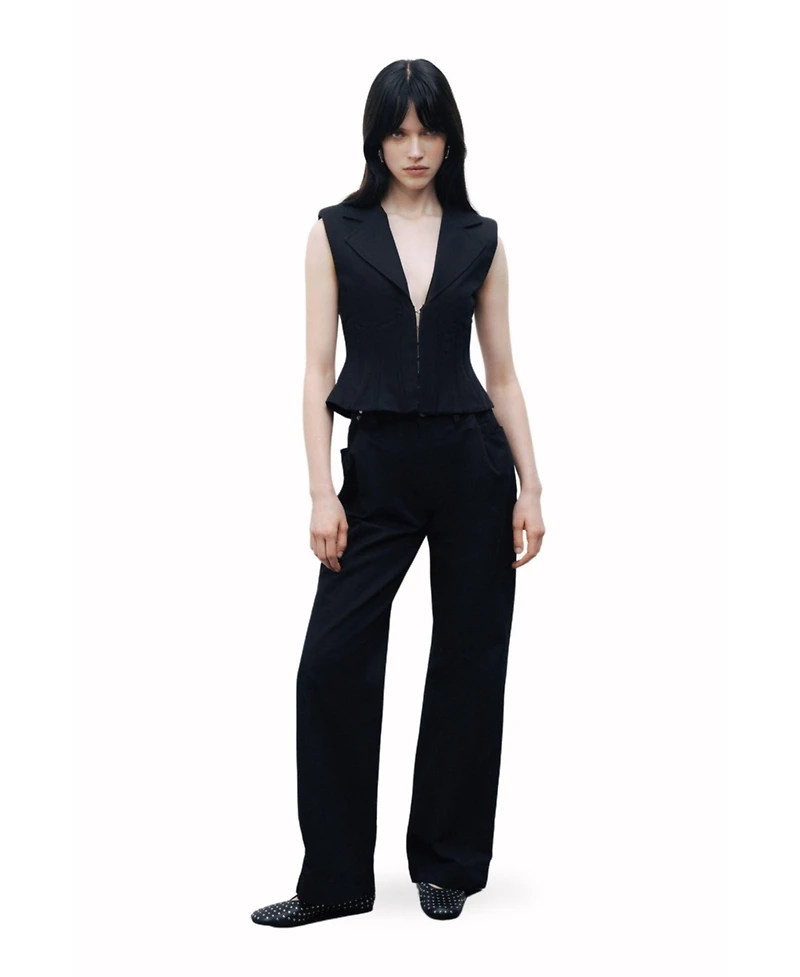 Nocturne Women's Corset-Designed Vest