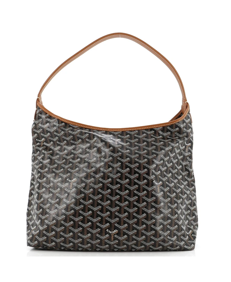 Pre-Owned Goyard Boheme Hobo Coated Canvas