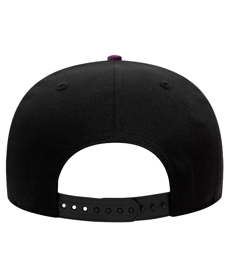 New Era Men's Black Joker Script 9FIFTY Snapback Hat