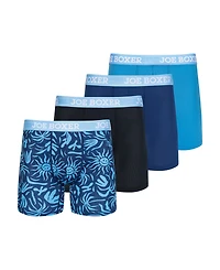 Joe Boxer Men's 4-Pack Micro Mesh Boxer Brief