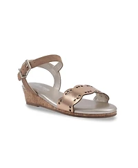 Kenneth Cole Reaction Little and Big Girls Ebba Avon Wedge Sandals