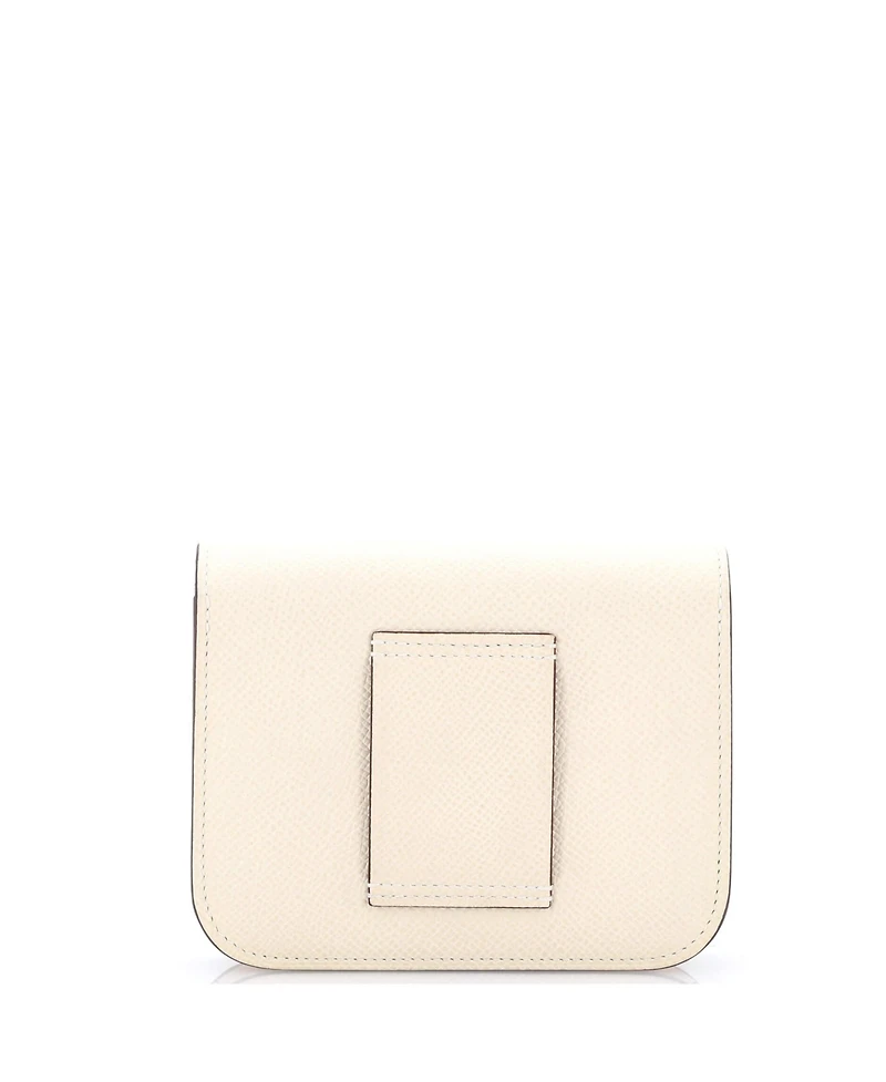 Pre-Owned Hermes Constance Slim Wallet Epsom
