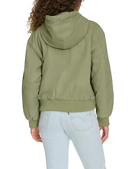 Levi's Women's Relaxed Workwear Hooded Bomber Jacket