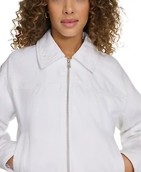 Levi's Women's Western Zip-Front Denim Bomber Jacket