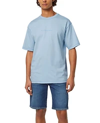 Scotch & Soda Men's Relaxed Fit Short Sleeve Crewneck Logo T-Shirt
