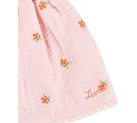 Levi's Baby Girls Cotton Tie-Detail Tank Top & Shorts, 2 Piece Set