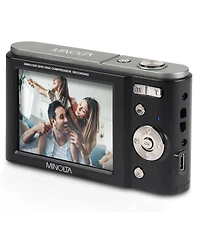 Minolta Minolta MND20 44 Mp 2.7K Ultra Hd Digital Camera (Black) With Slinger Camera case