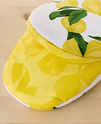 Fiesta Lemon Vine Mini Cotton Oven Mitt Set of 2, 5.5" x 8"