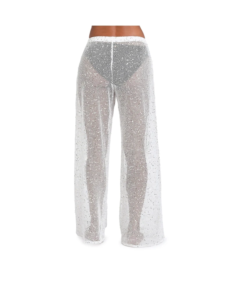 Sunshine 79 Women's Cover Up Swim Shine Crochet Pant