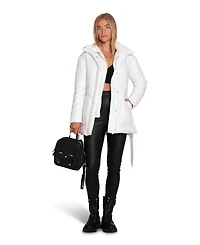 Belle & Bloom Women's Moonrise Belted Puffer Jacket