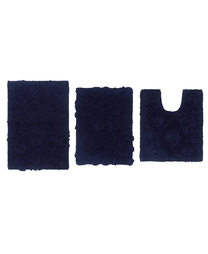 Home Weavers Modesto 3-Pc. Bath Rug Set