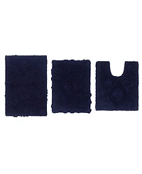 Home Weavers Modesto 3-Pc. Bath Rug Set