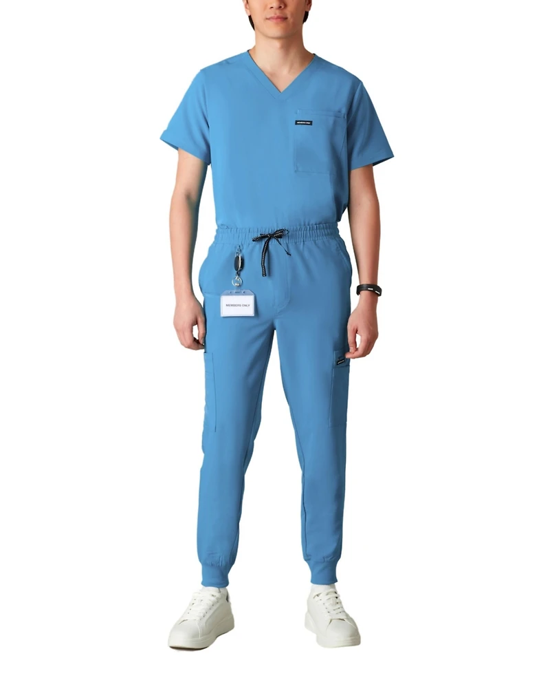 Members Only Big & Tall London Jogger Scrub Pants for Men