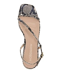 BCBGeneration Women's Inaya Kitten Heel Dress Sandals