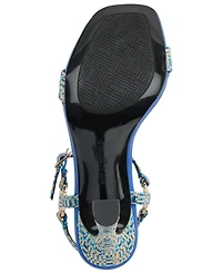 Karl Lagerfeld Paris Women's Cybil Ankle Strap Dress Sandals
