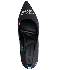 Karl Lagerfeld Paris Women's Royale Jewels High Pumps