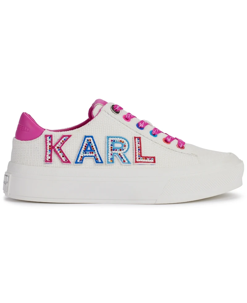 Karl Lagerfeld Paris Women's Gida Lace-Up Sneakers