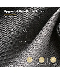 Xizzi Patio Furniture Set,12 Pieces Outdoor Sectional Sofa Couch Set,Patio Conversation Set with Modular Wicker Deep Seat Chairs,Comfy Cushions,Side T