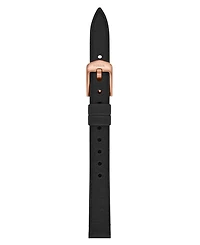 Fossil Women's Black Leather Watch Band, 12mm