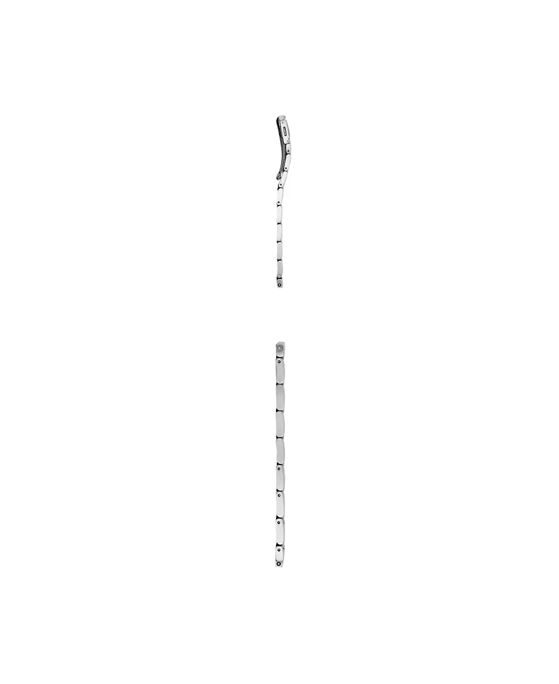 Fossil Men's Silver Stainless Steel Watch Band, 22mm