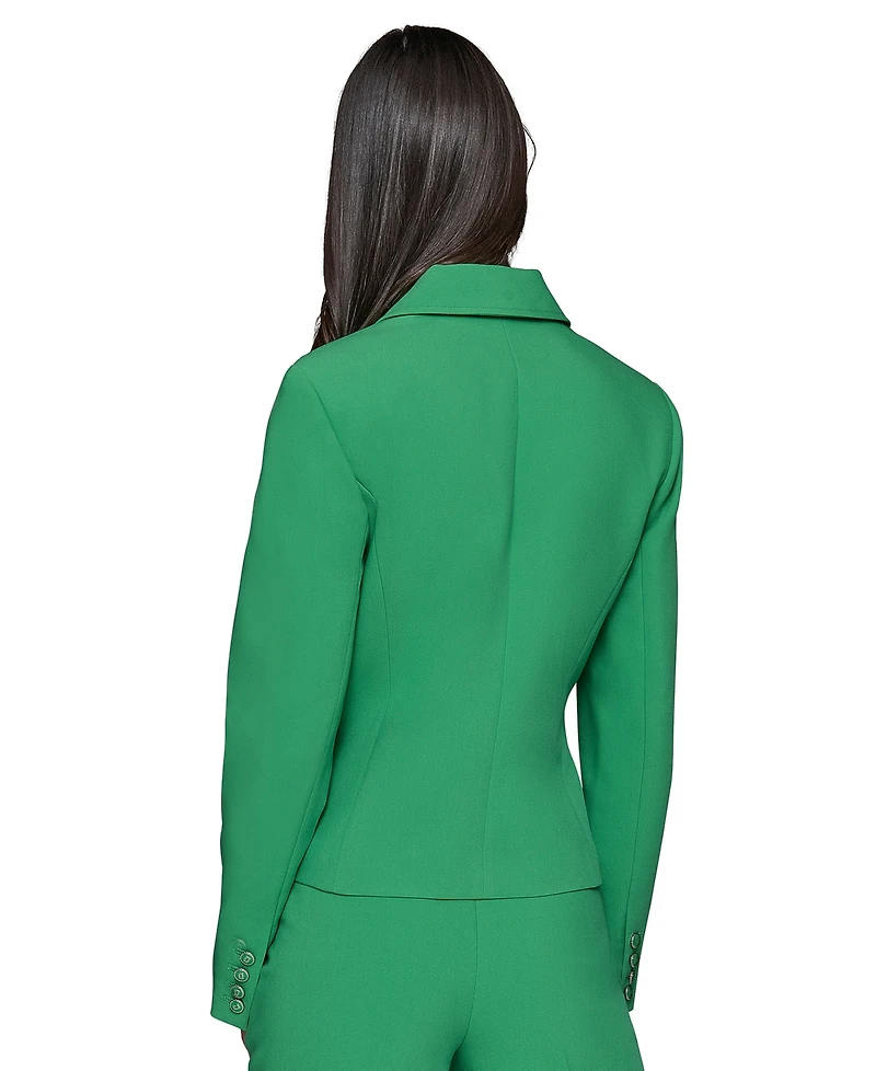 Karl Lagerfeld Paris Women's Single-Button Blazer