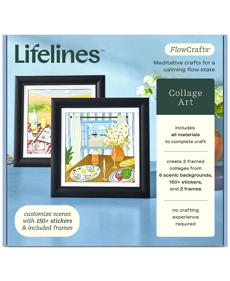 Lifelines FlowCrafts Collage Art Set