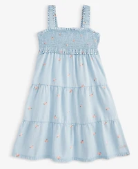Levi's Big Girls Babydoll Smocked Dress